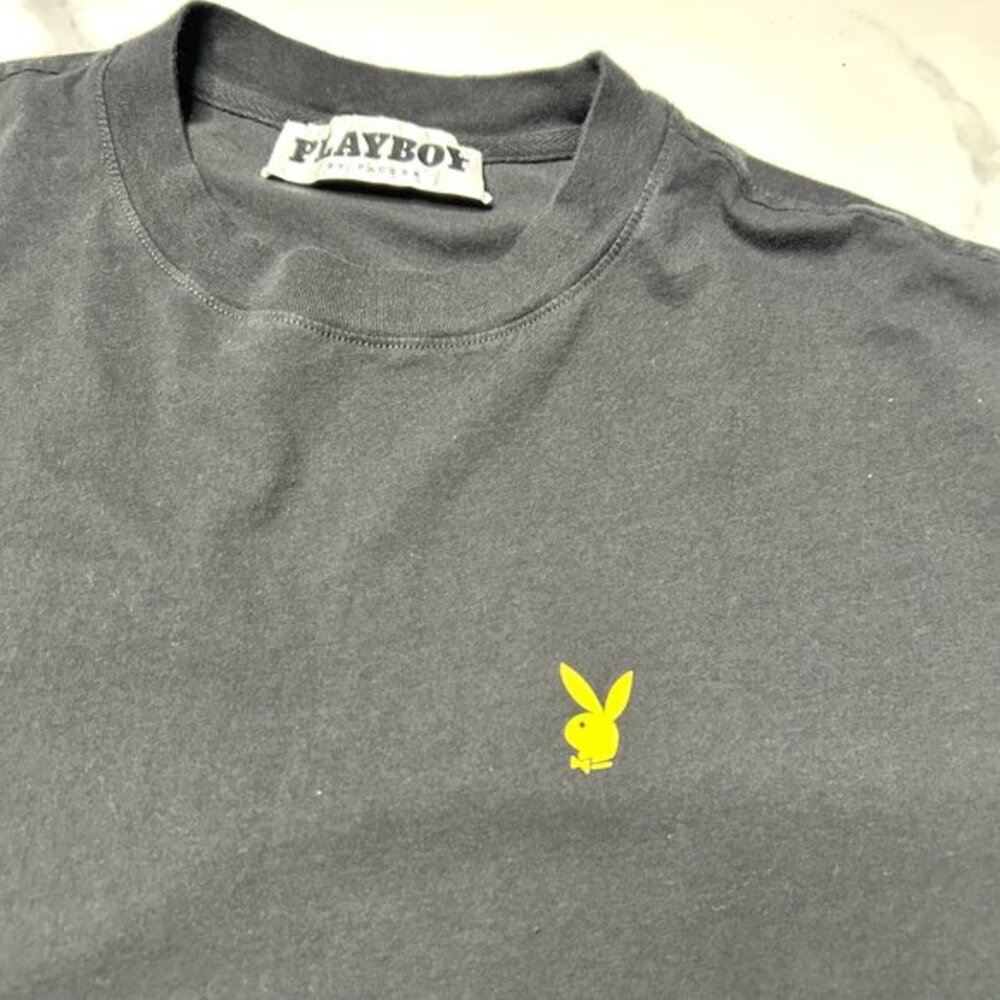 Playboy x PacSun Black Tee | Men’s M | Surf‎ Club Graphic 🏖️ - Picture 2 of 4